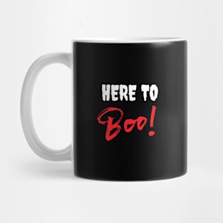Here to Boo Mug